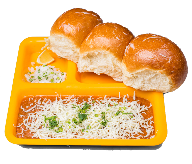 Cheese Pav Bhaji